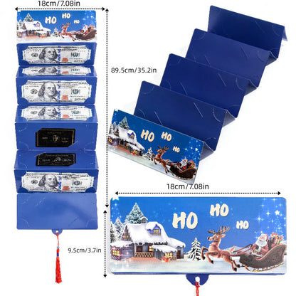 【🎁Božićna ponuda🎄】Božićno iznenađenje, božićne čestitke sa skrivenim novcem