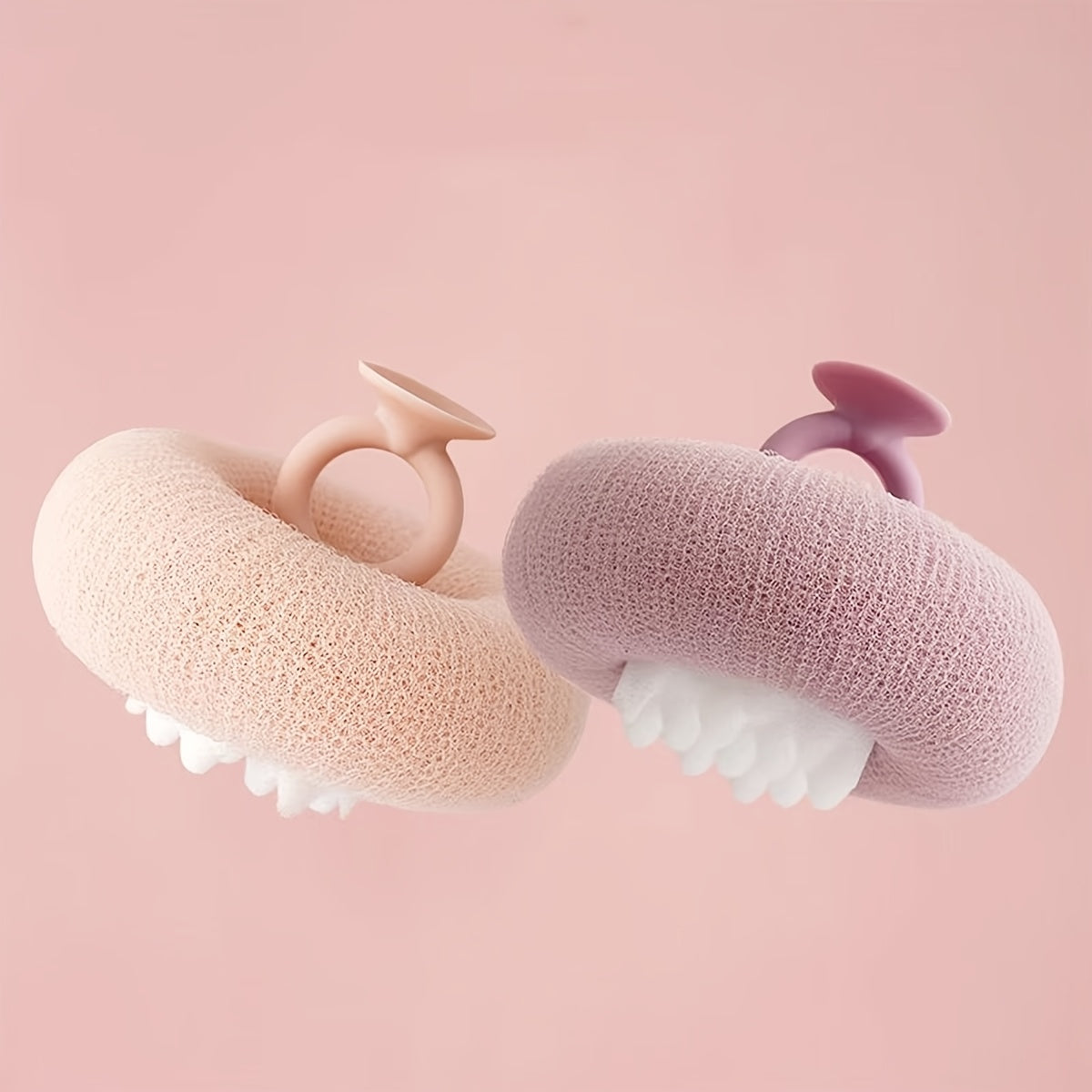 【🎁Božićna ponuda🎄】Piling spužva za tuširanje s vakuumskom čašicom u obliku suncokreta（🔥Kupi 1 dobi 1 gratis🔥）