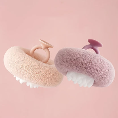 【🎁Božićna ponuda🎄】Piling spužva za tuširanje s vakuumskom čašicom u obliku suncokreta（🔥Kupi 1 dobi 1 gratis🔥）