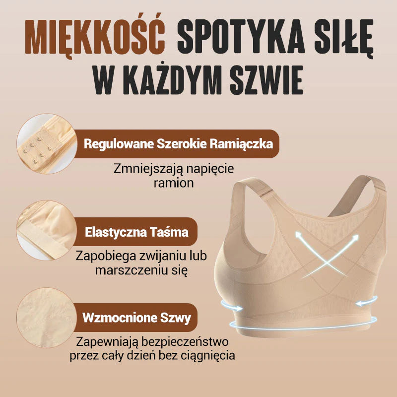 ✨ Bežični grudnjak s kopčanjem sprijeda