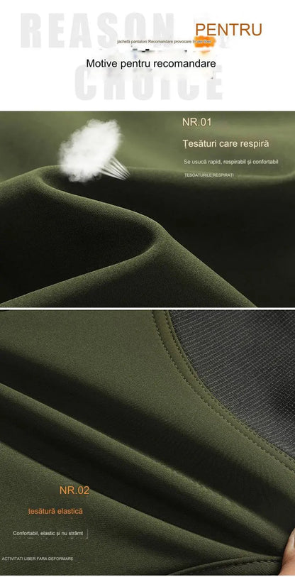 【🎁Božićna ponuda🎄】【S-5XL】Novi jesensko-zimski muški vodootporni i topli baršunasti kombinezon za 2025. godinu