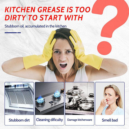 【🎁Božićna ponuda🎄】Višenamjensko, učinkovito pjenasto sredstvo za čišćenje kuhinje（🔥Kupi 1 dobi 1 gratis🔥）