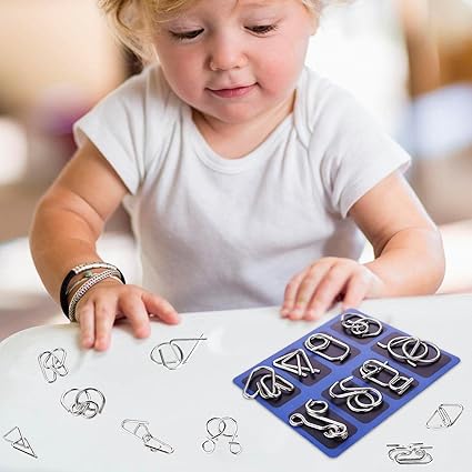 【🎁Božićna ponuda🎄】Edukativne intelektualne igračke IQ igračke, metalne mozgalice