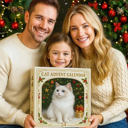 【🎁Božićna ponuda🎄】Adventski kalendar za ljubitelje mačaka za 2025. godinu
